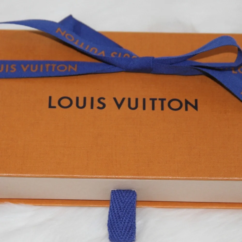 New! LOUIS VUITTON Key Pouch Damier Ebene Made in USA